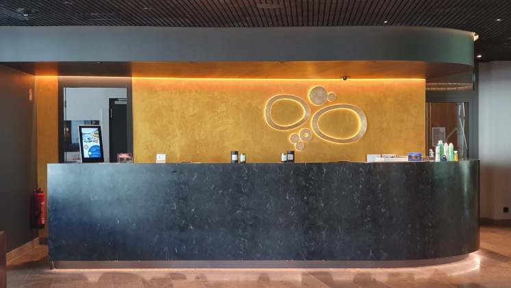 Rezeption des Emser Thermenhotels