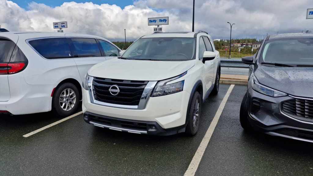 Nissan Pathfinder - Unser Mietwagen auf Neufundland