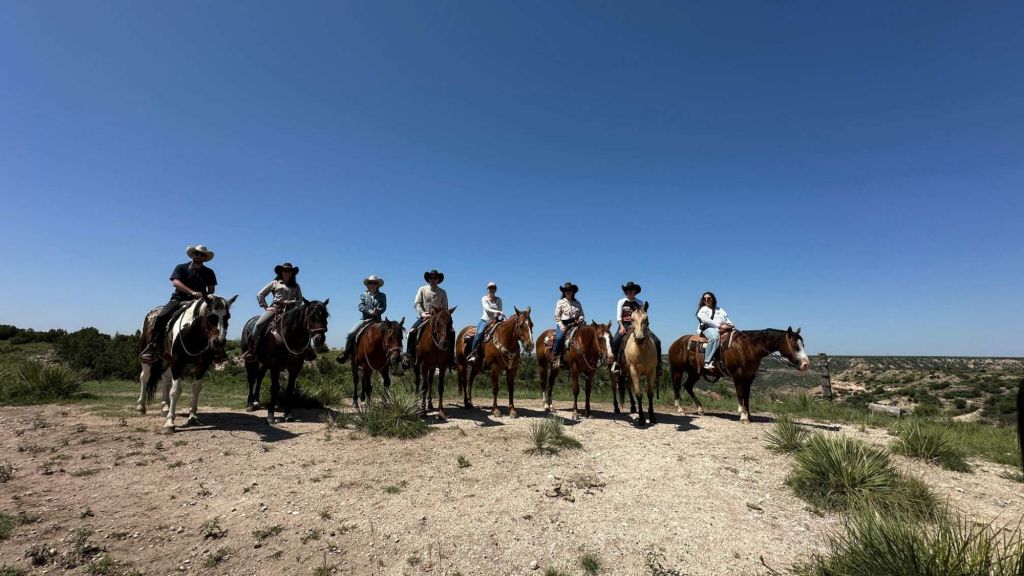 Reiten wie ein Cowboy in Texas