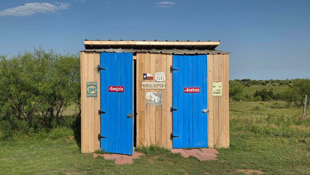 Toilettenhäuchen für Cowgirls and Cowboys