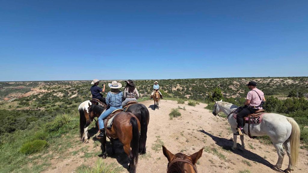 Reiten in Texas mit Cowgirls and Cowboys in the West