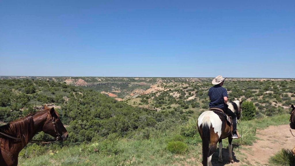 Reiten in Texas im Palo Duro Canyon State Park