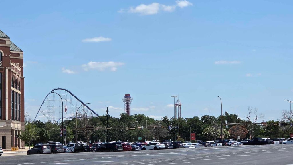 Six Flags Freizeitpark in Texas