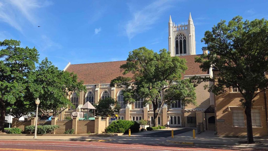 Innenstadt von Lubbock in Texas
