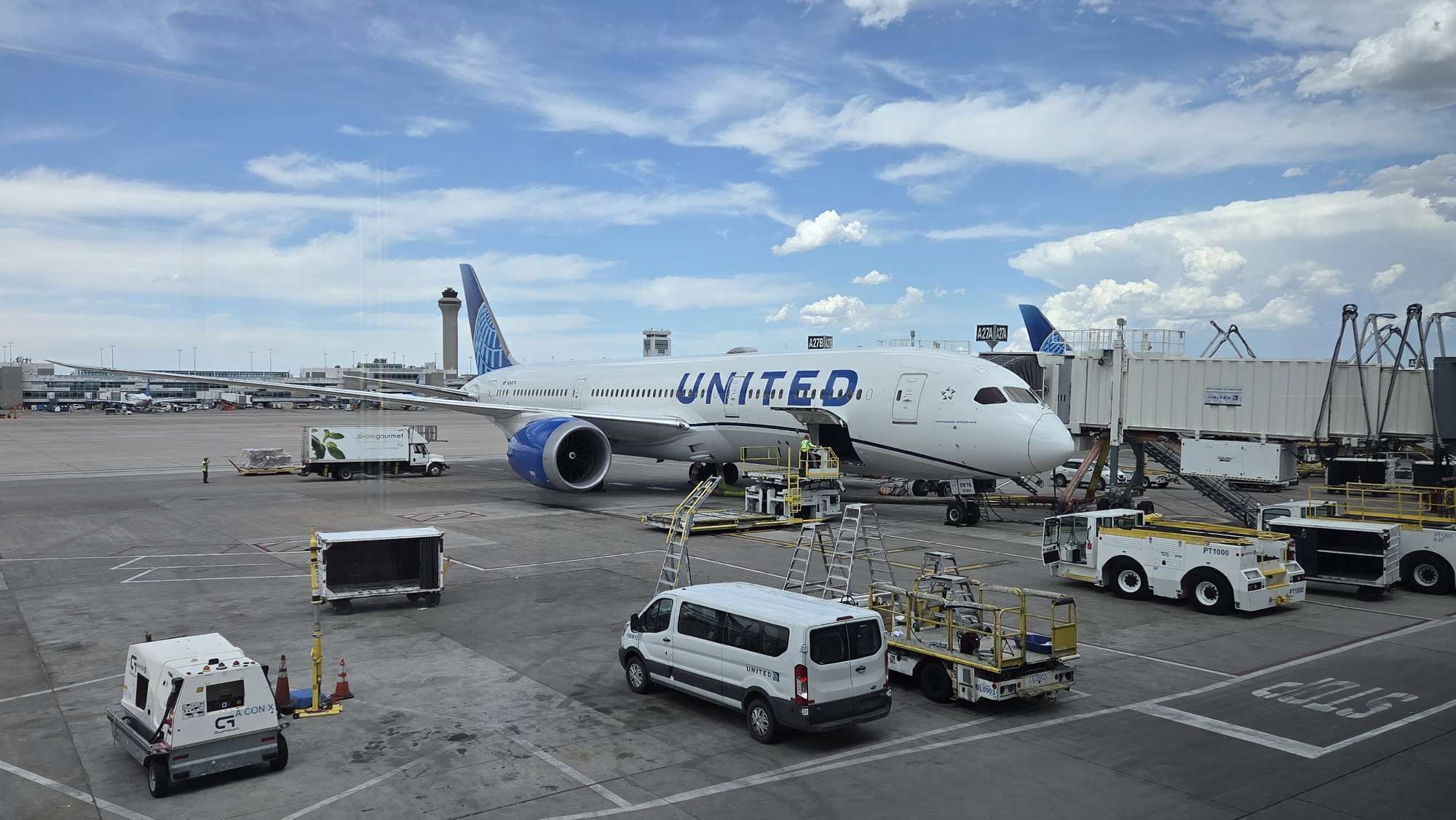 United Airlines Economy Class Review / Boeing 787-9