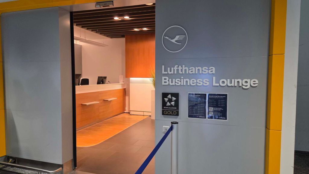 Lufthansa Business Lounge am Flughafen Frankfurt