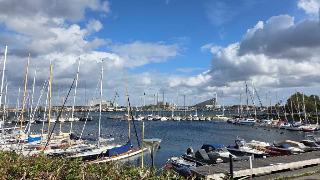 Der Hafen von Kopenhagen beim Landausflug auf eigene Faust