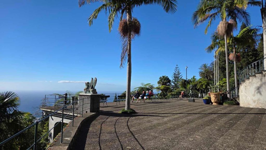 Blick über Funchal vom Tropischen Garten Monte Palace