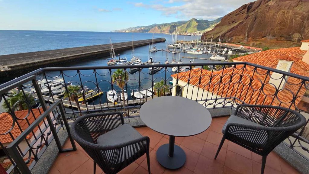 Ausblick vom Doppelzimmer Frontal Ocean View