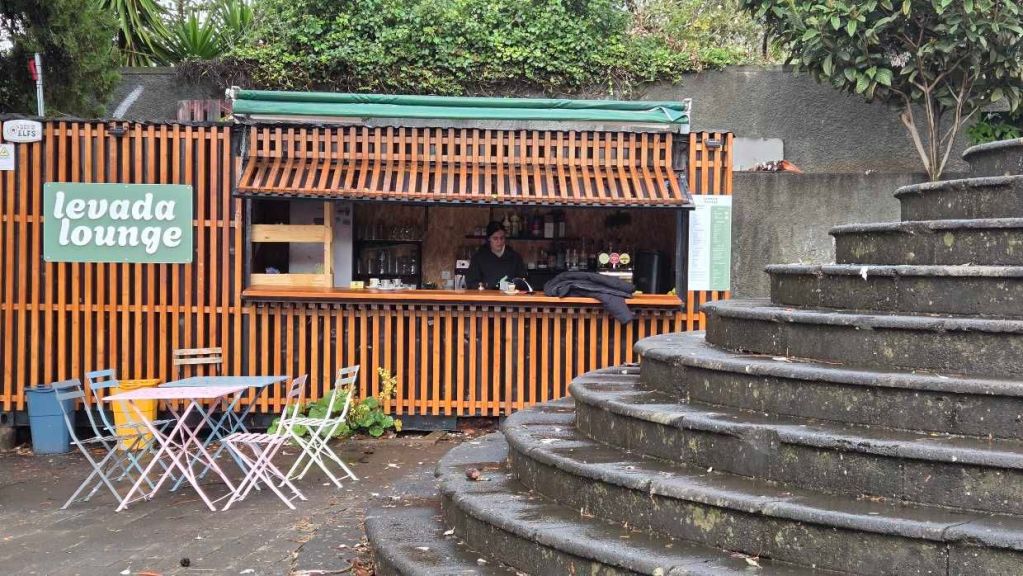 Levada Lounge - Getränkestand beim Rückweg der Wanderung