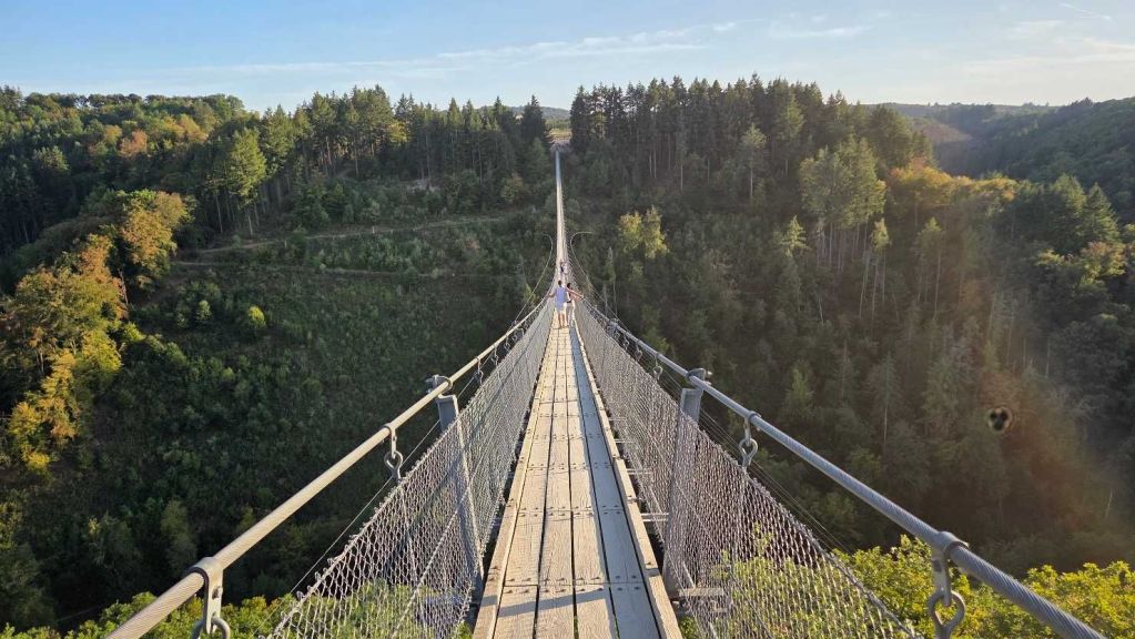 Geierlay Hängeseilbrücke im Hunsrück
