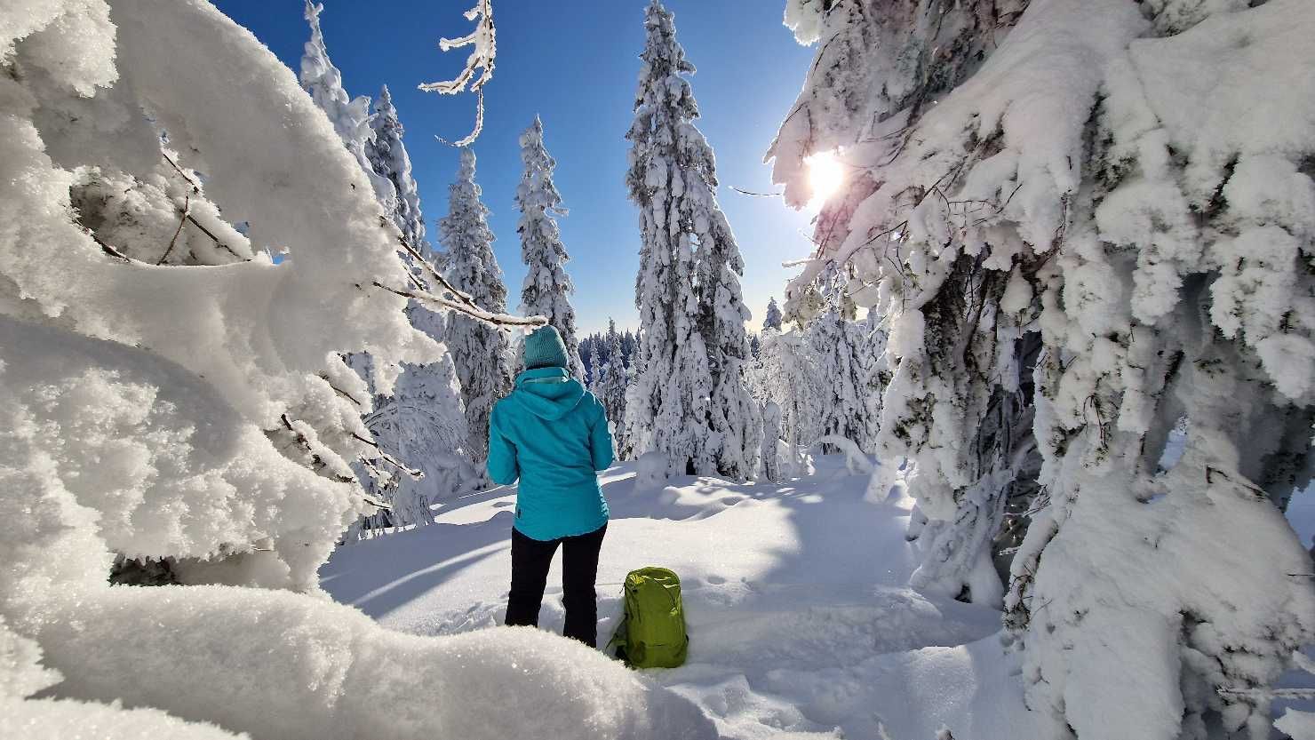 Syöte Nationalpark im Winter – Finnland